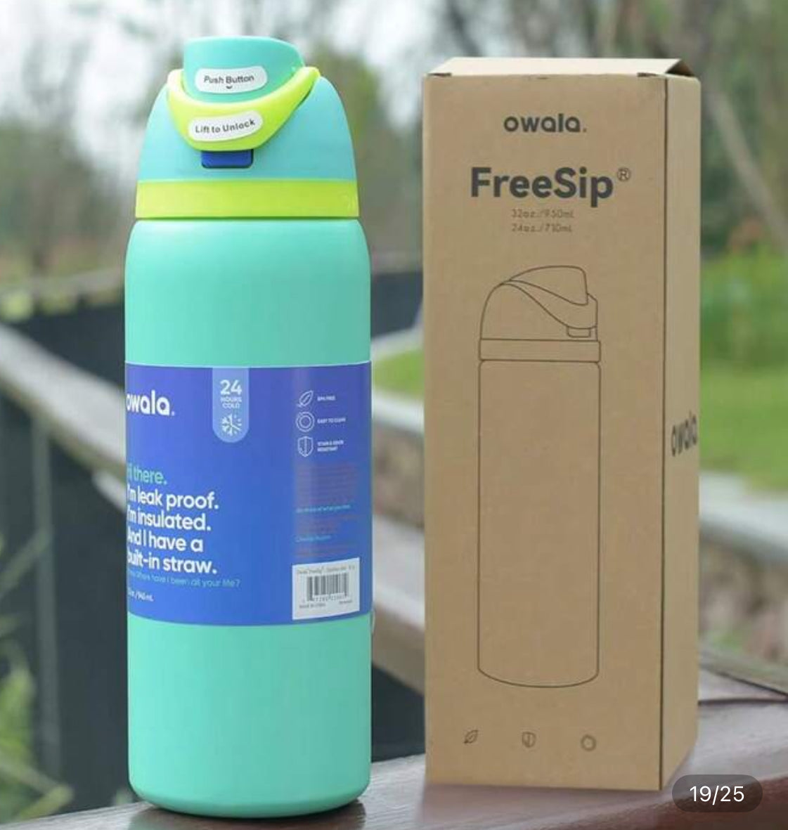 Vacuum Water Bottle Stainless Steel