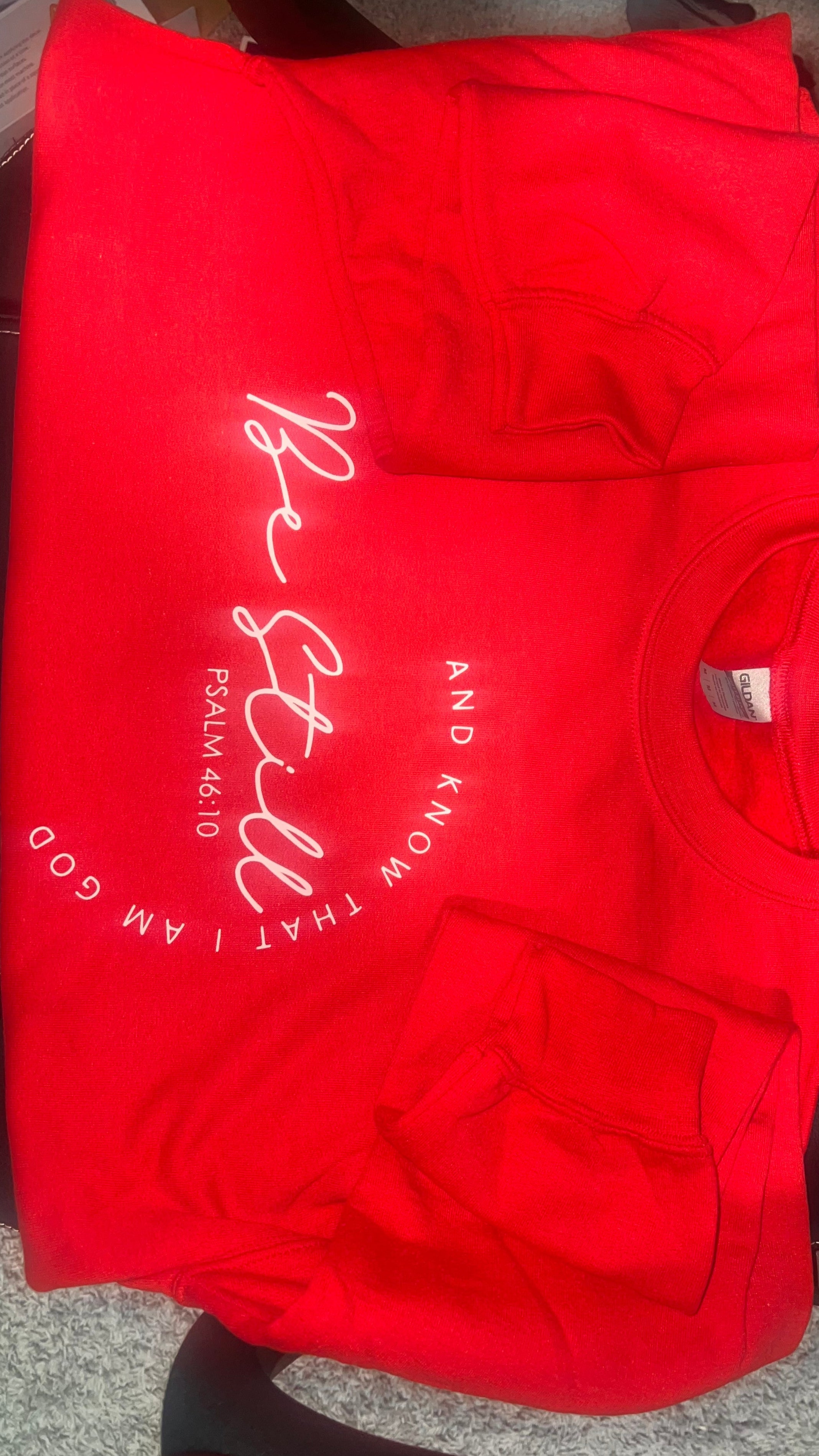 Be Still and Know SweatShirt Medium