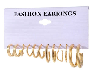 Fashion Gold Color Pearl Earrings
