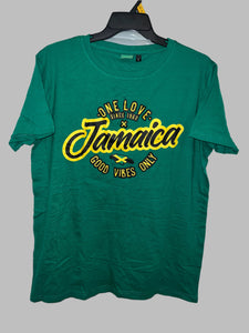 Jamaica One Love T shirt and Cap