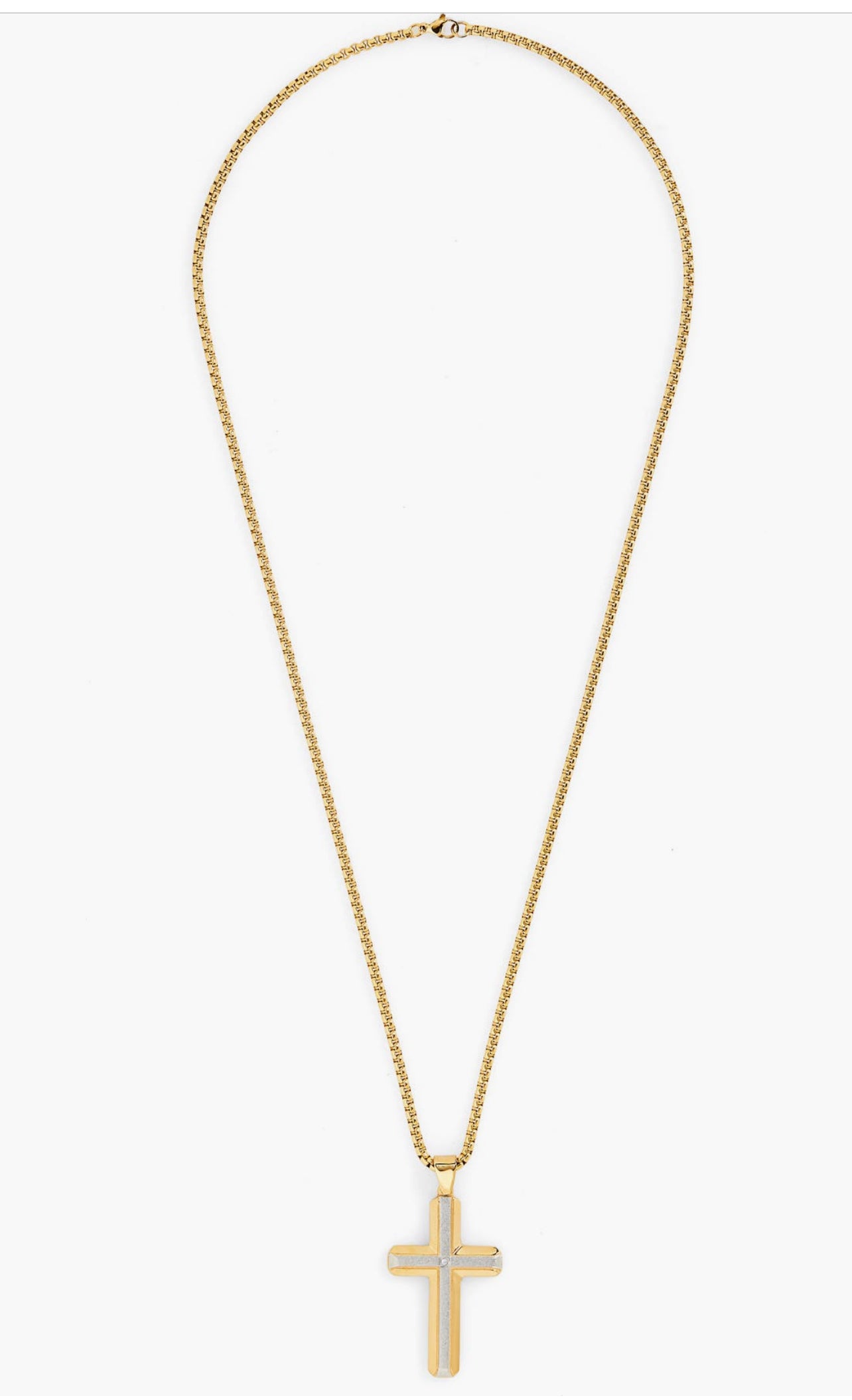 Men’s Cross Pendant Necklace