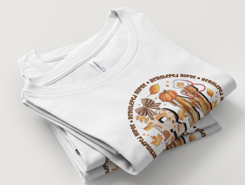 Fall Nurse T Shirt