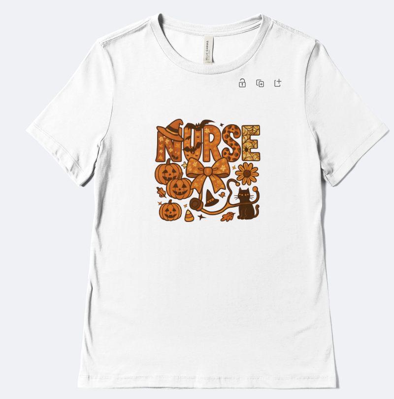 Fall Nurse T Shirt