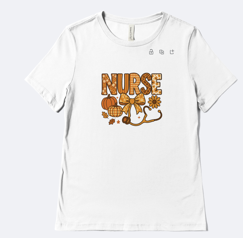 Fall Nurse T Shirt