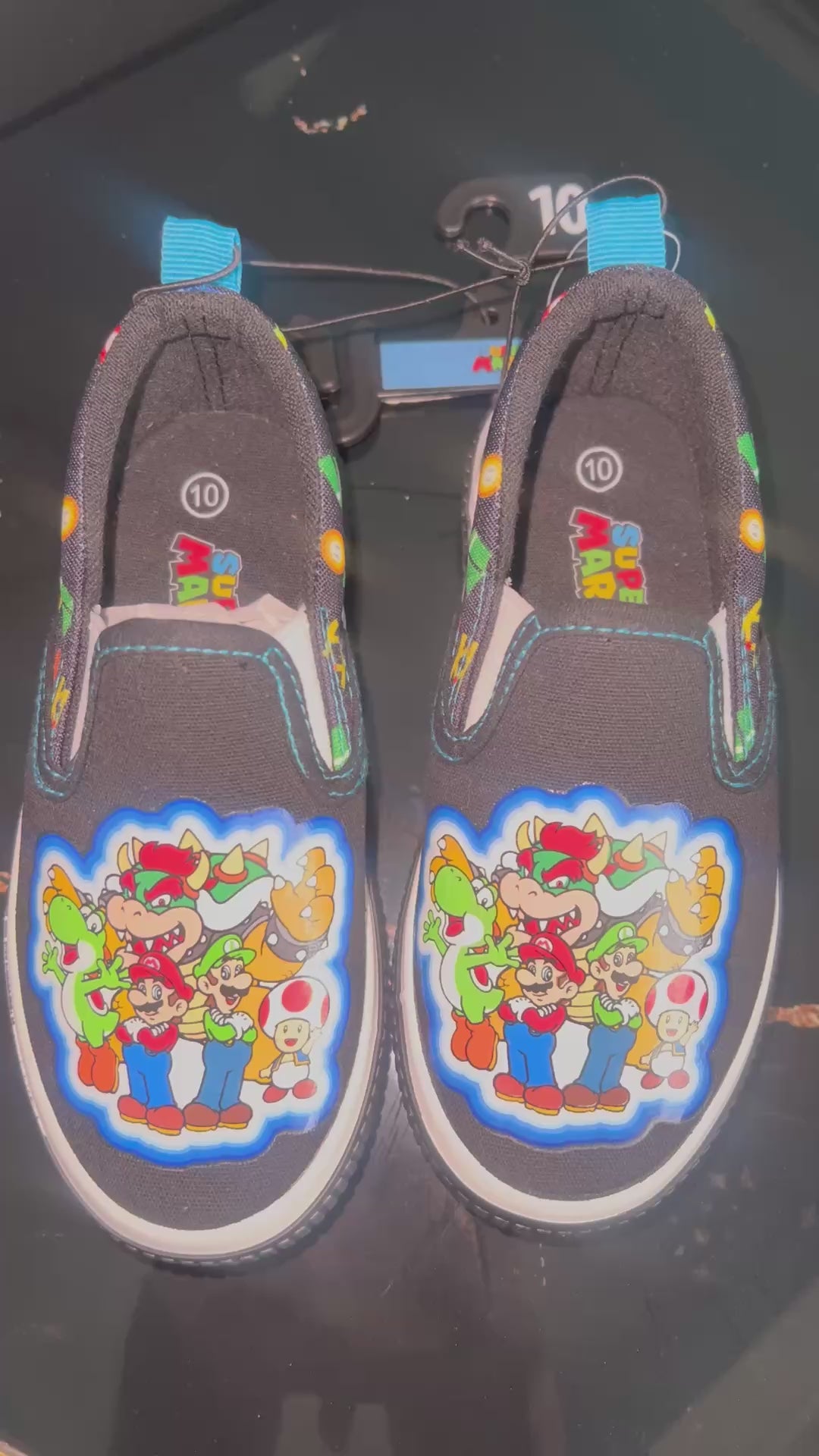 Super Mario Boys Slip On Shoes